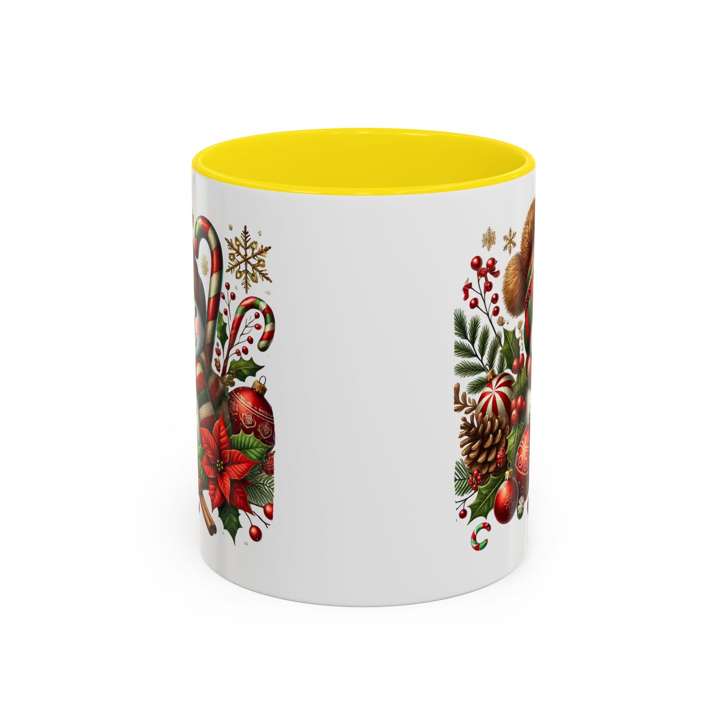 Christmas Mug - Red and Green Snowman 2