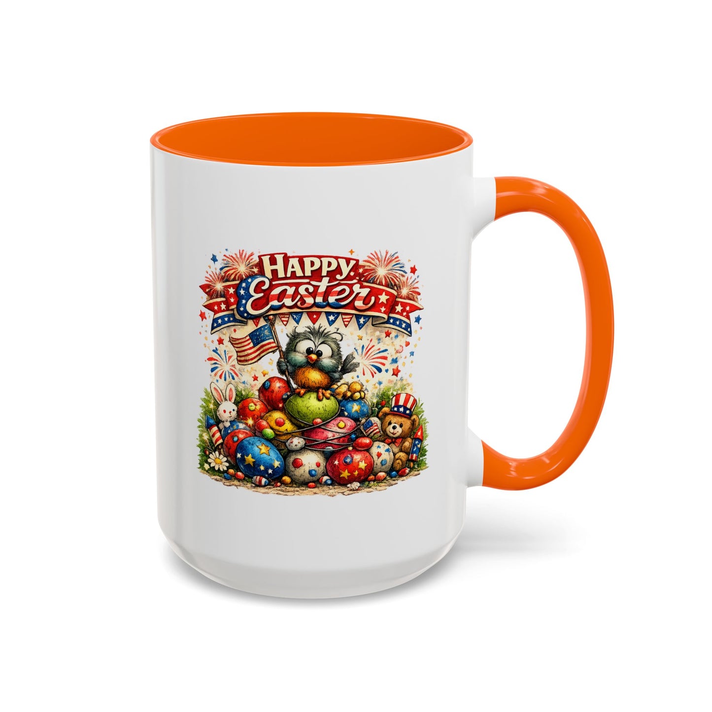 Easter Mug - Patriotic Happy Easter