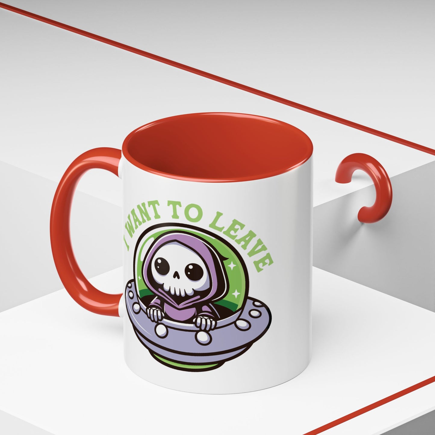 Alien Mug - I Want To Leave