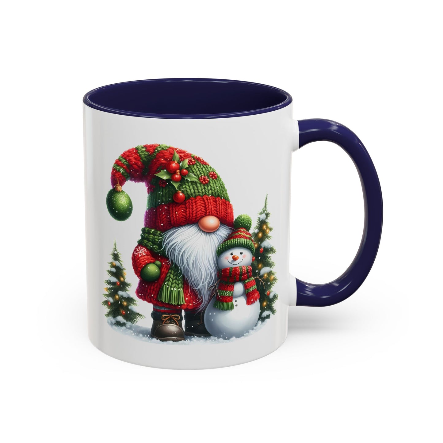 Christmas Mug - Gnome and Snowman