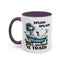 Humor Mug - Splish Splash Your Opinion is Trash