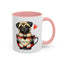 Anniversary Mug - Love You Dog Coffee Cup