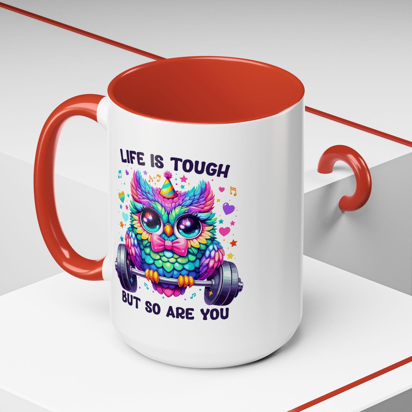 Wellness Mug - Life Is Tough Owl