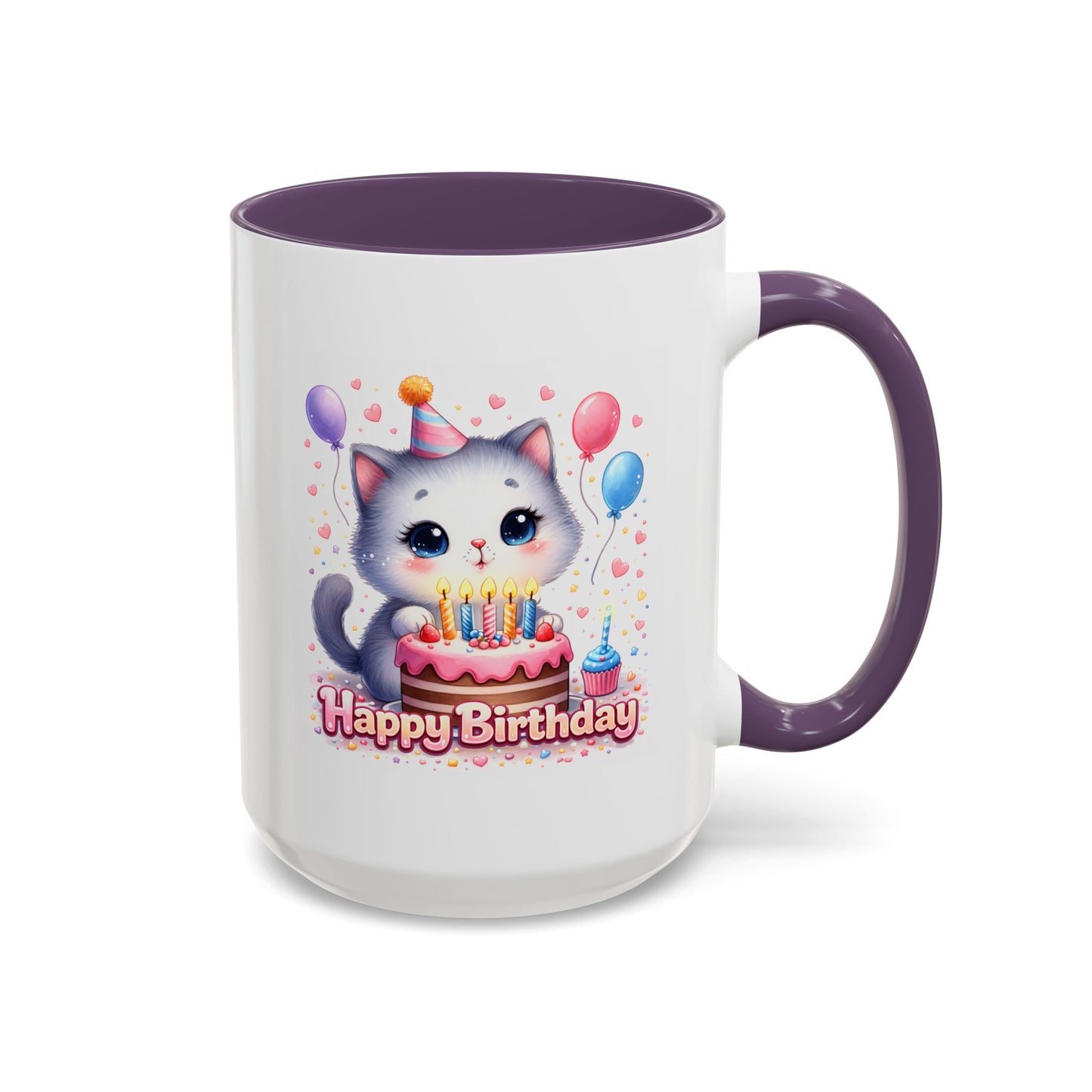 Birthday Mug - Birthday Kitty