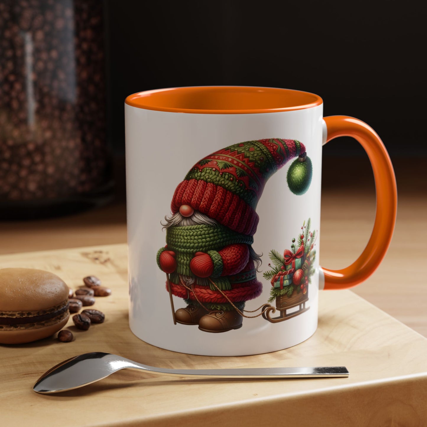 Christmas Mug - Gone with Miniature Sleigh