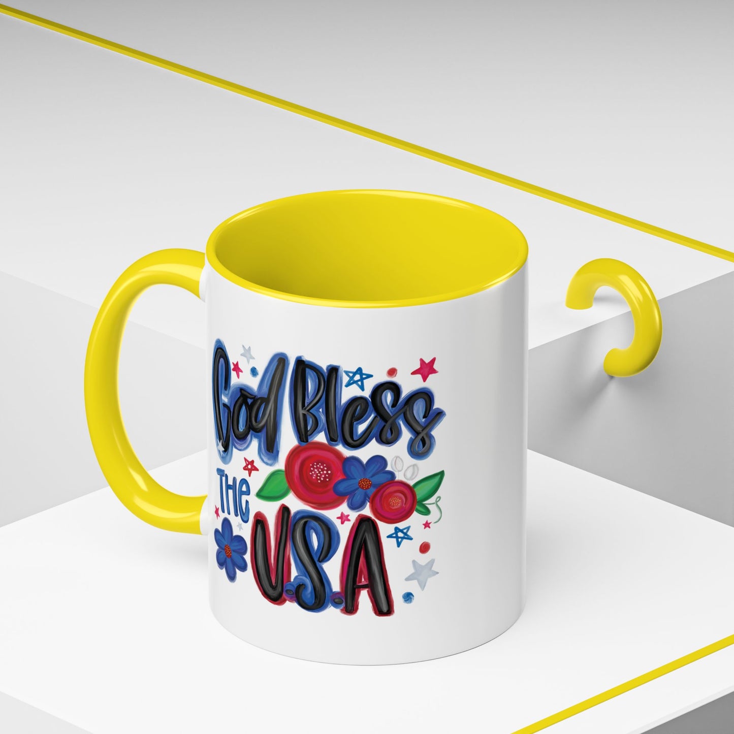 Religious Mug - God Bless Graffiti