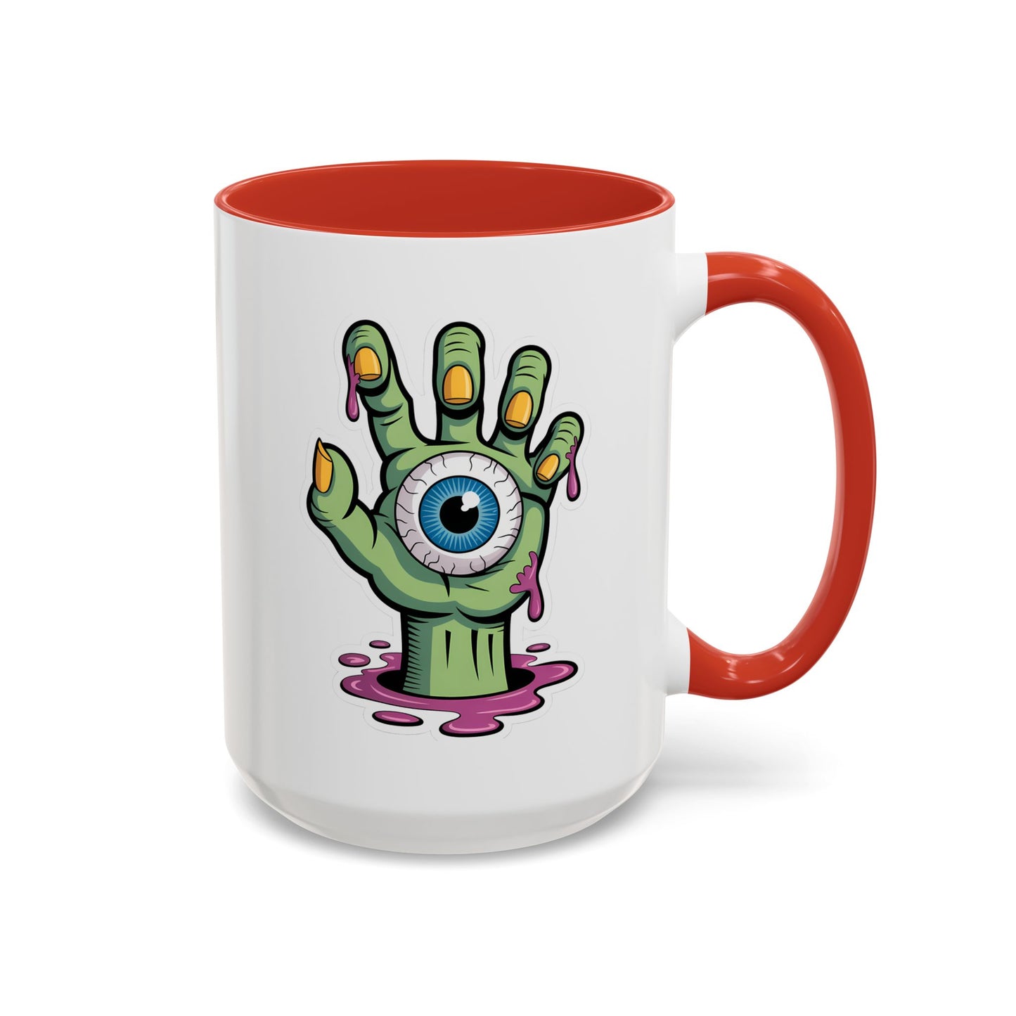 Halloween Mug - Eye Ball Hand