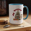 Christmas Mug - Merry Christmas Banner Tree Presents