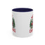 Christmas Mug - Merry Christmas Red & White Camper