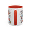 Christmas Mug - Merry Xmas Santa Snowman Reindeer