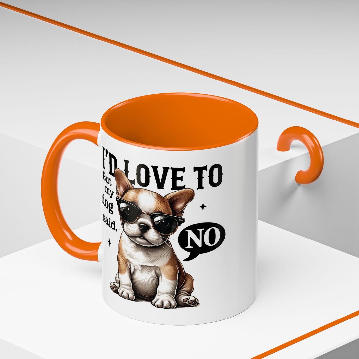 Animal Mug - I'd Love To But My Dog Said No