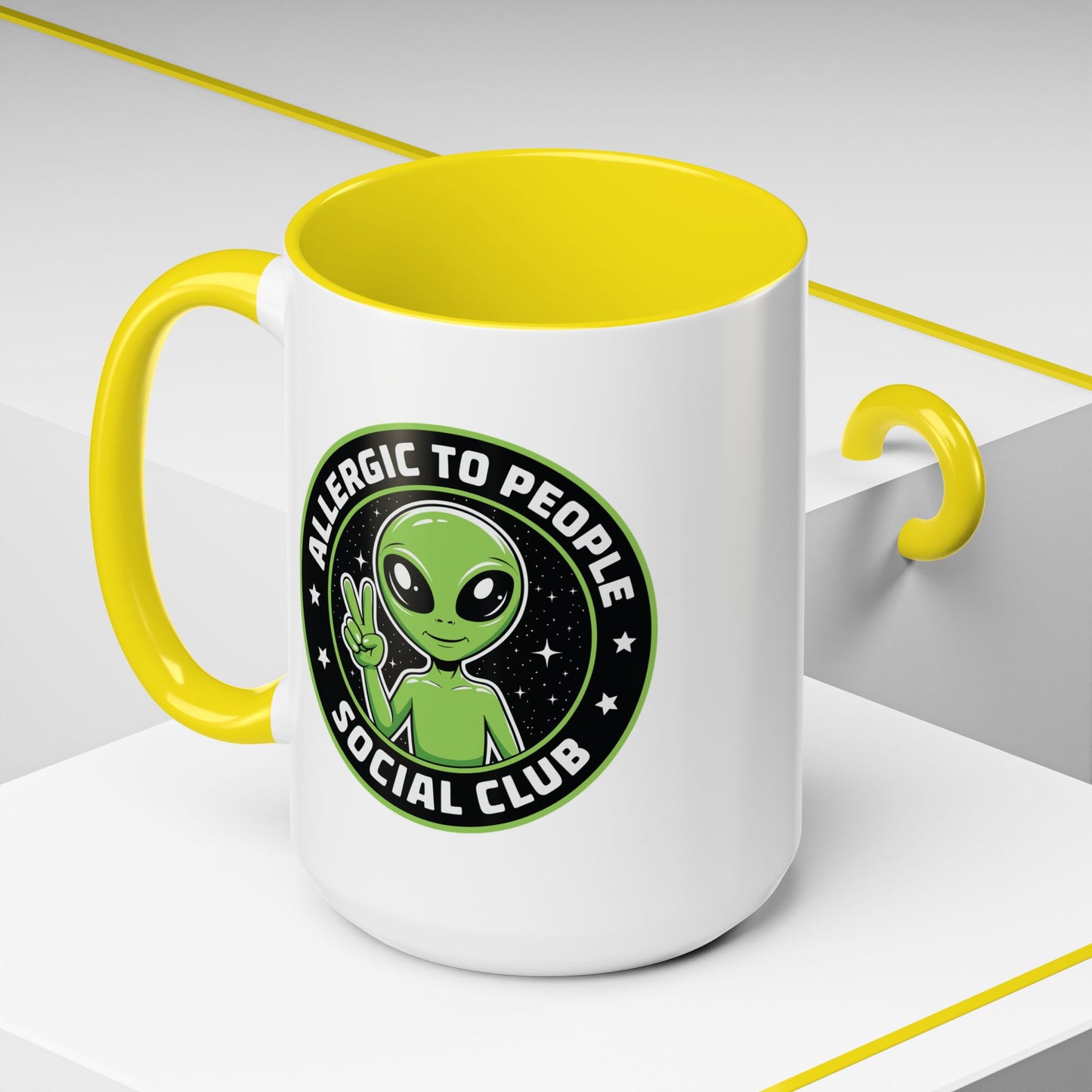 Alien Mug - Allergic To People