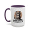 Humor Mug - Beware of My Cat
