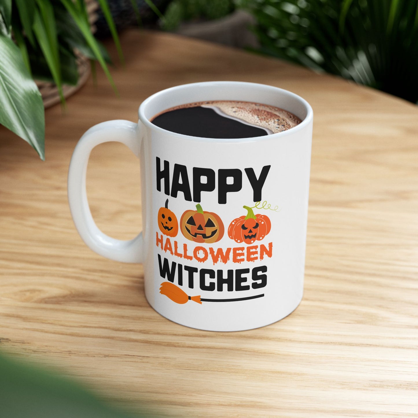 Halloween Mug - Happy Halloween Witches
