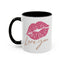 Valentine's Day Mug - Love You Lips Kiss