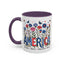 4th of July Mug - Floral America Patriotic