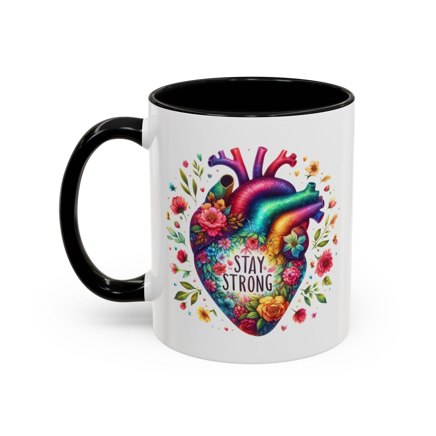 Wellness Mug - Stay Strong Heart