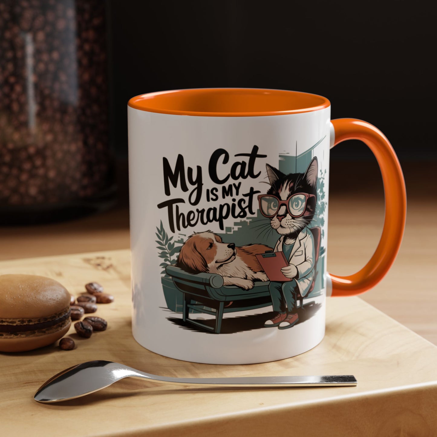 Animal Mug - My Cat Is My Therapist