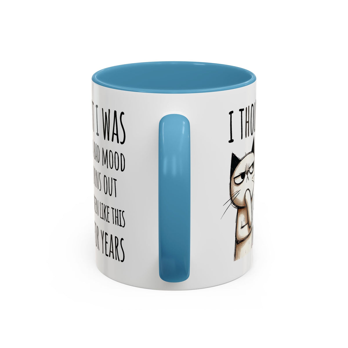 Adult Mug - I Thought I Was In A Bad Mood