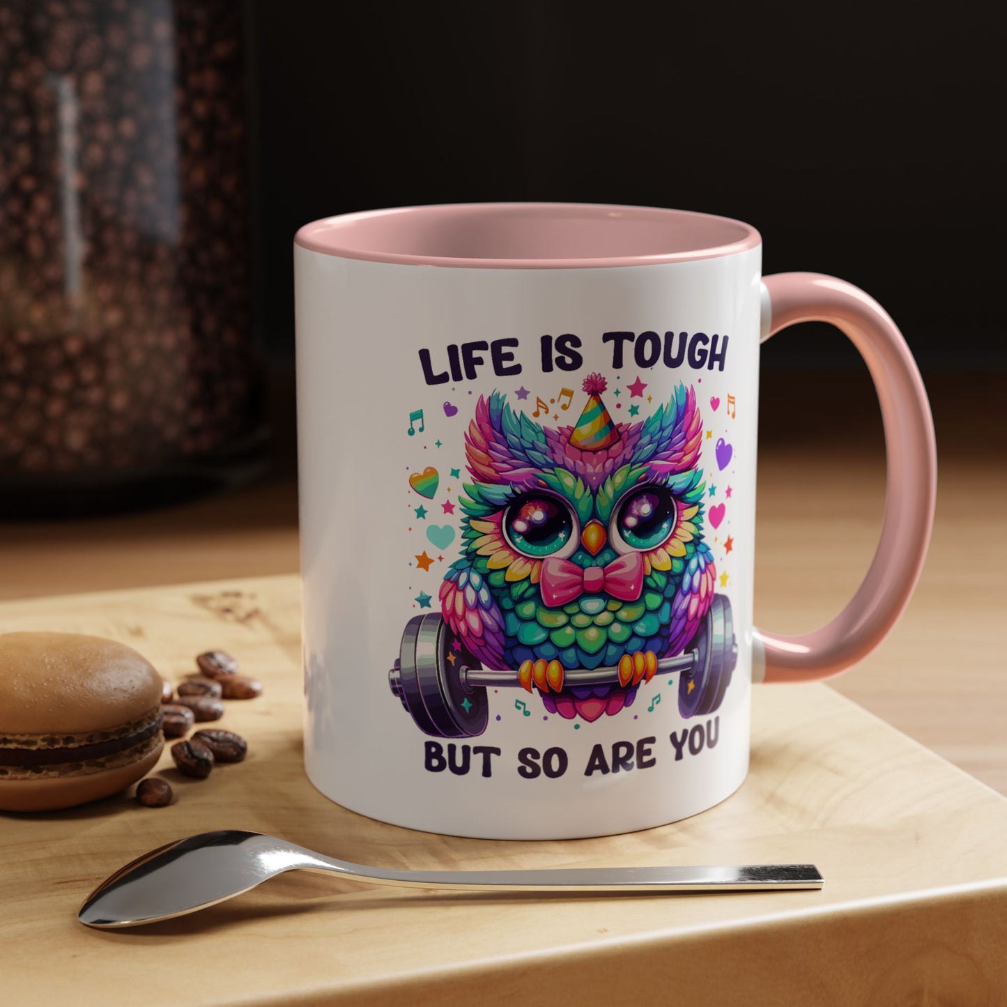 Wellness Mug - Life Is Tough Owl