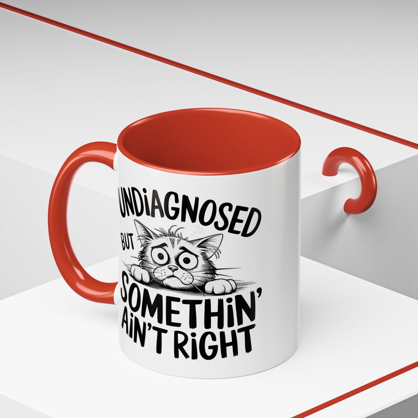 Animal Mug - Undiagnosed But Somethin' Ain't Right
