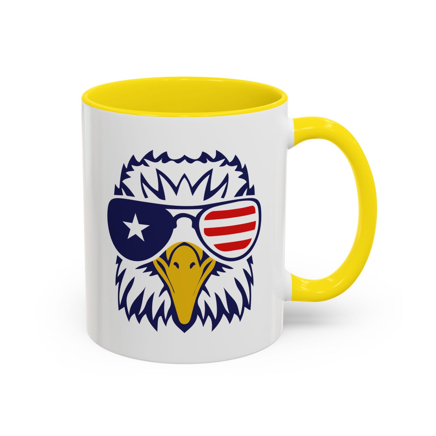 4th of July Mug - Cool American Eagle