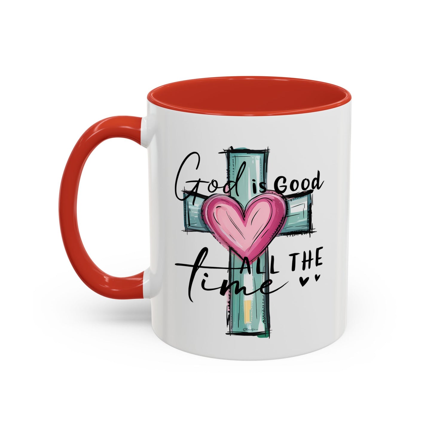 Religious Mug - God Is Good Cross
