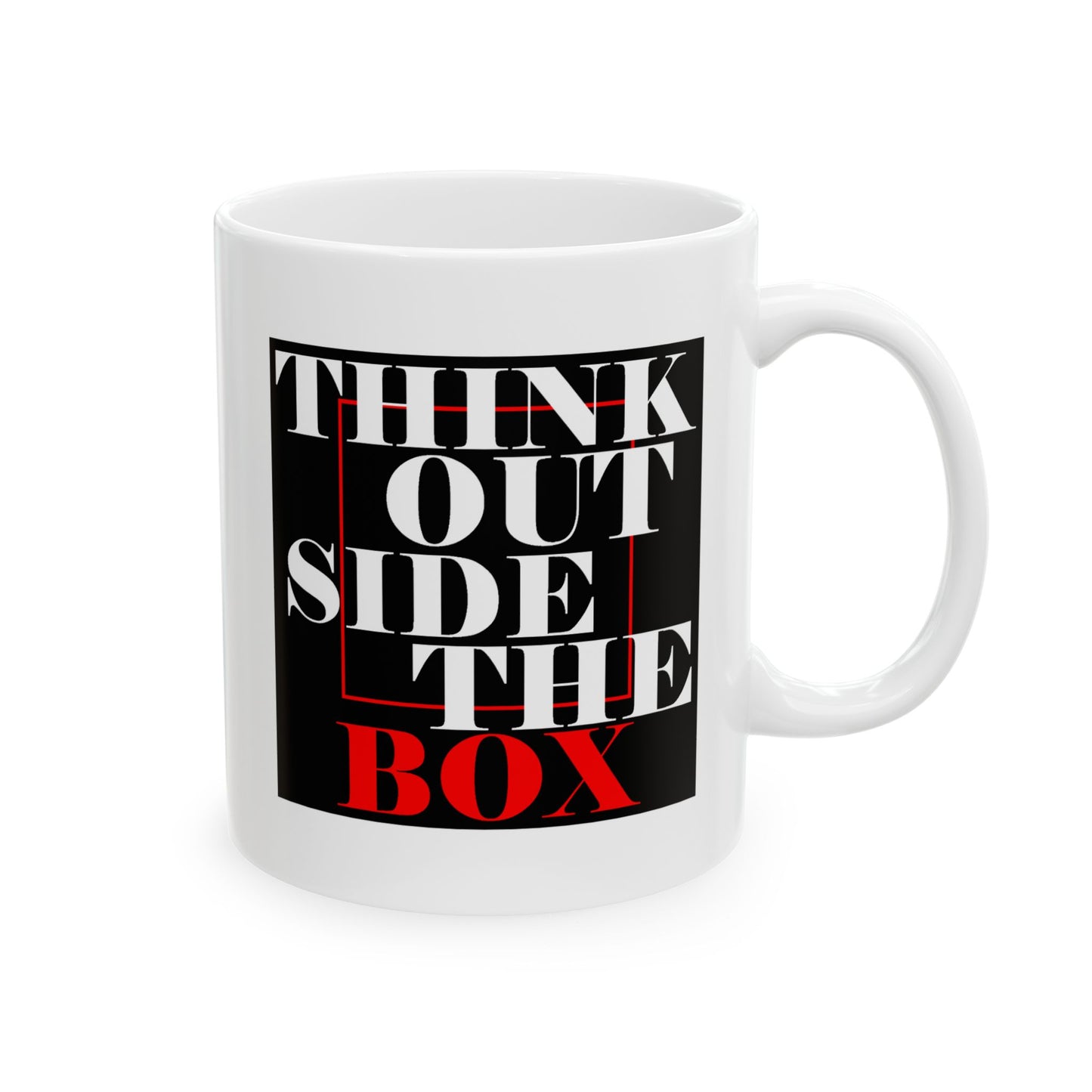 Motivation Mug - Think Outside The Box 3