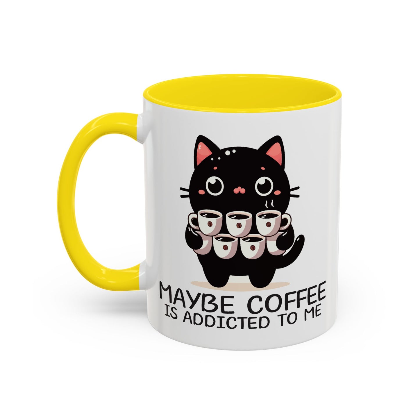 Animal Mug - Maybe Coffee is Addicted To Me