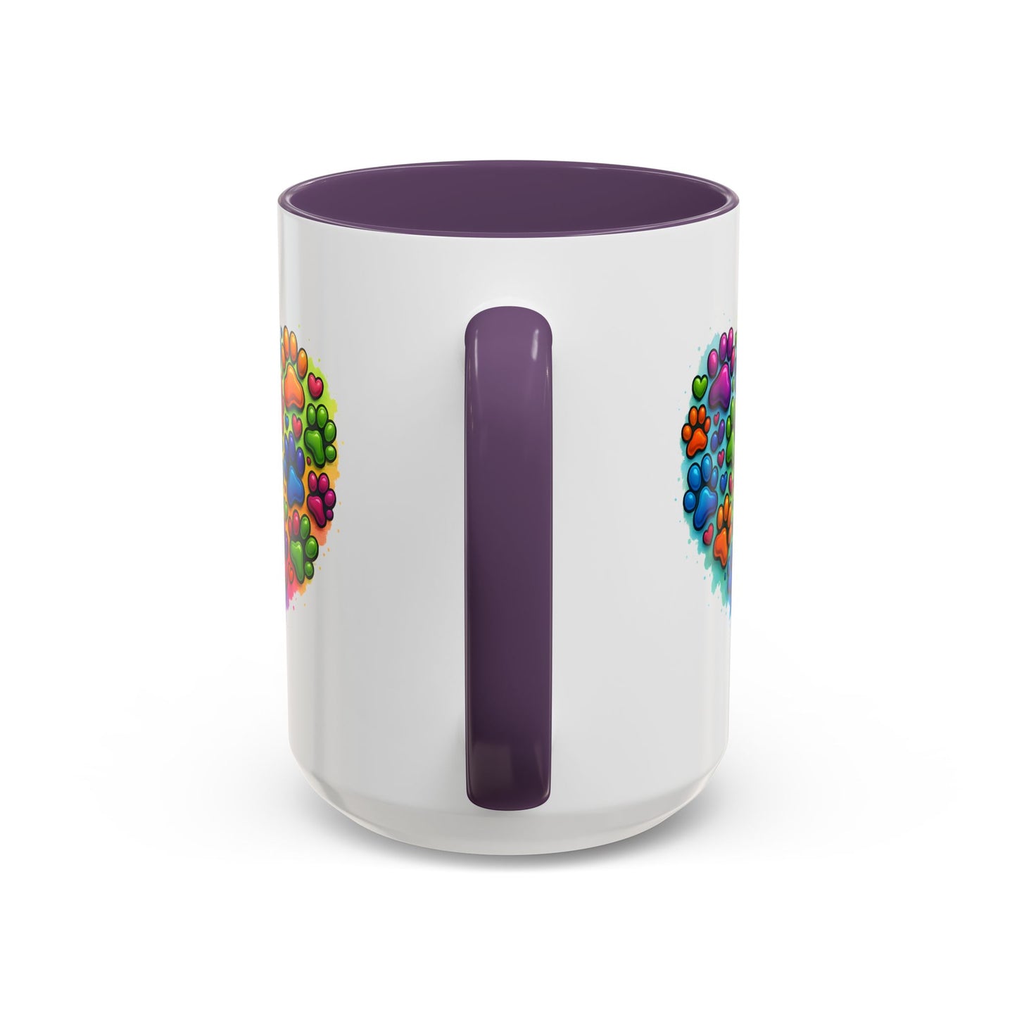 Animal Mug - Dog Paws Heart