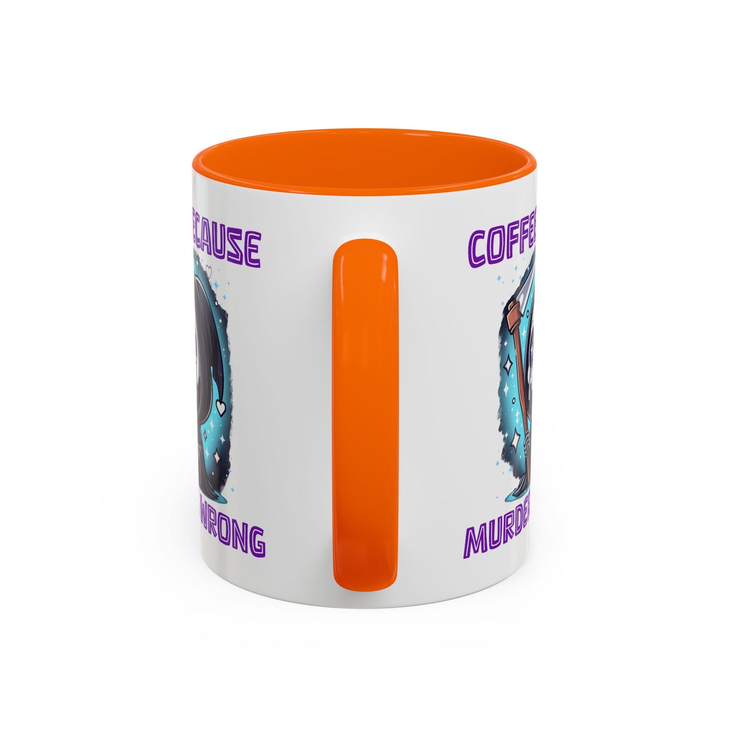Humor Mug - Coffee Because Murder is Wrong