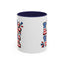 4th of July Mug - Animal Love USA Flag