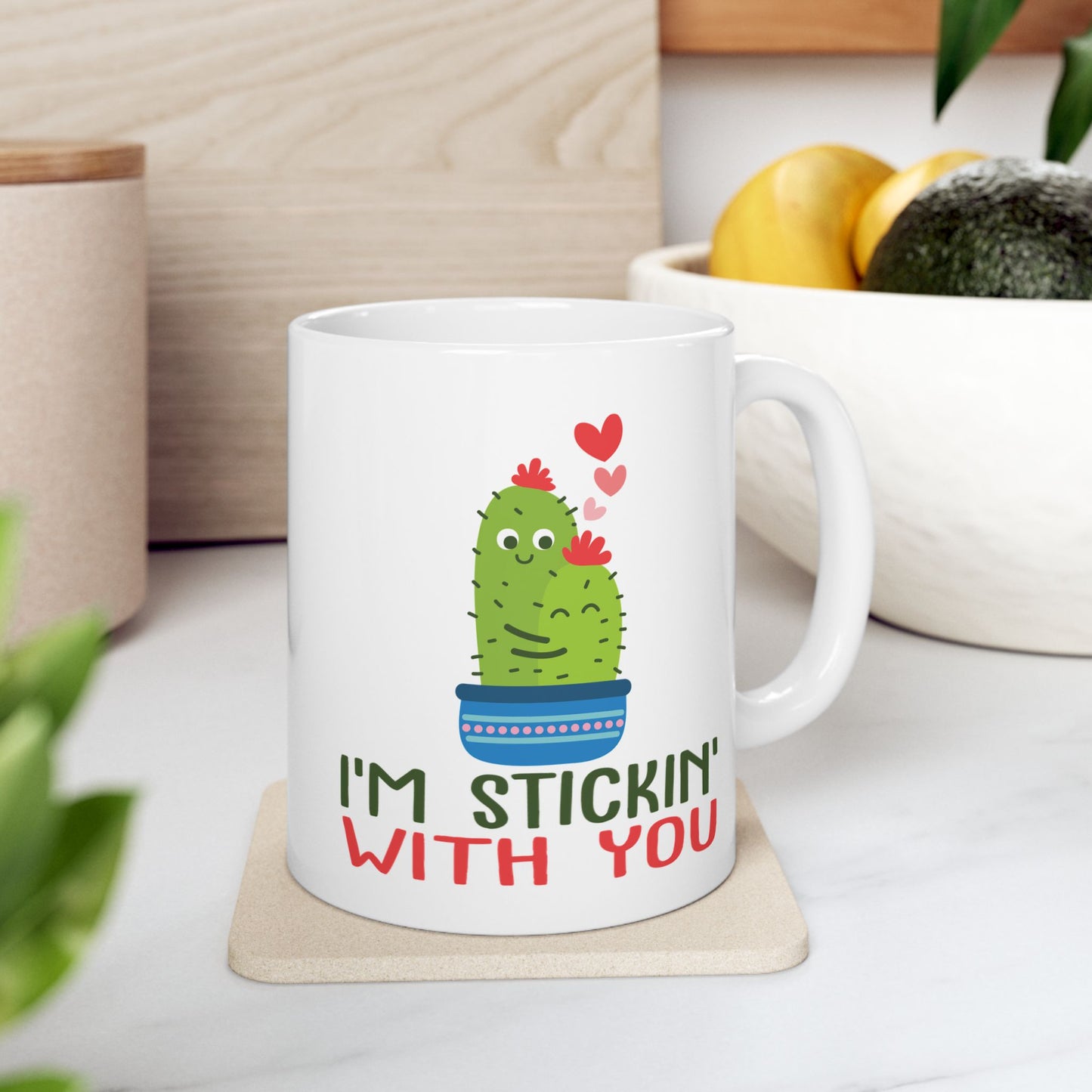 Anniversary Mug - I'm Stickin' With You