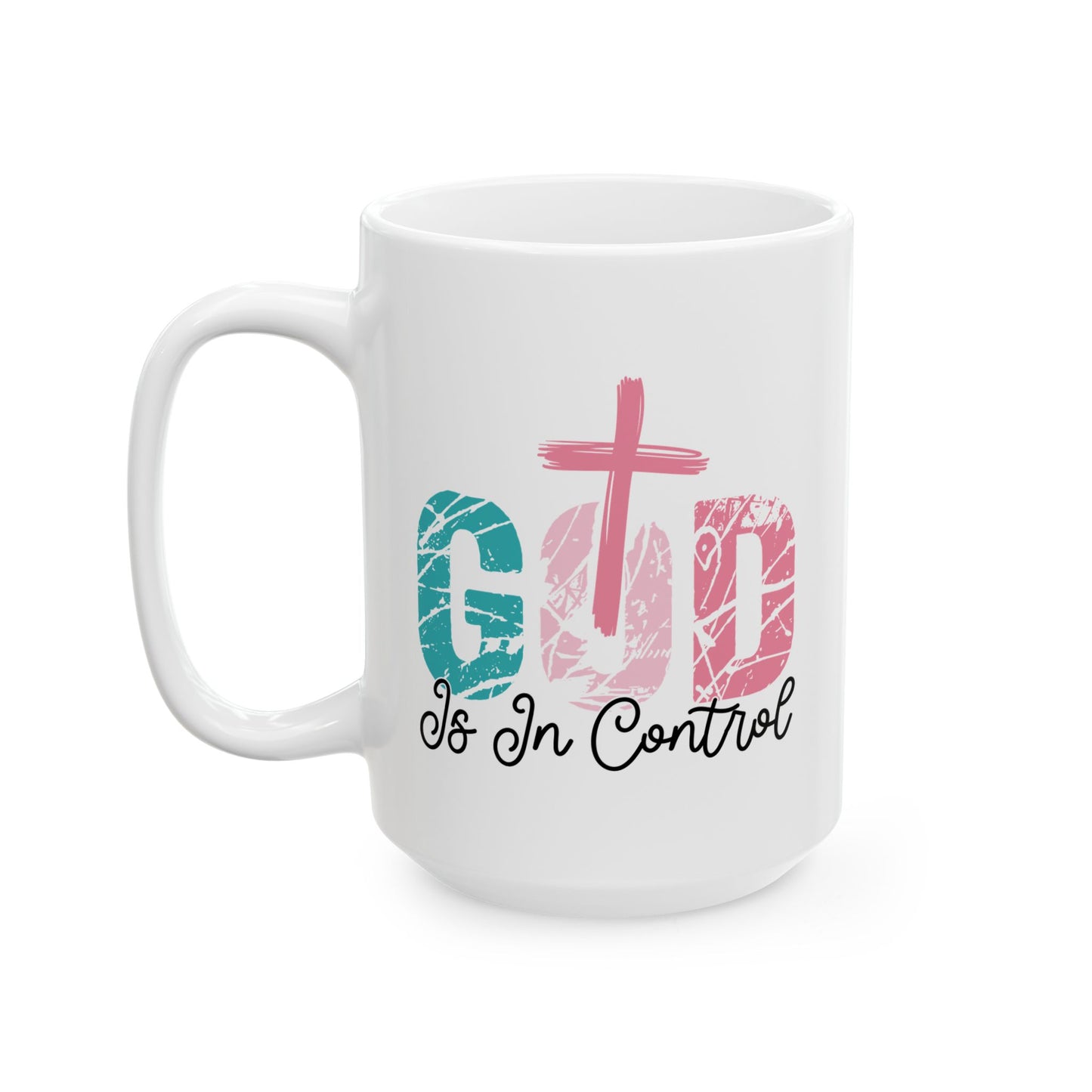 Religious Mug - God Is In Control