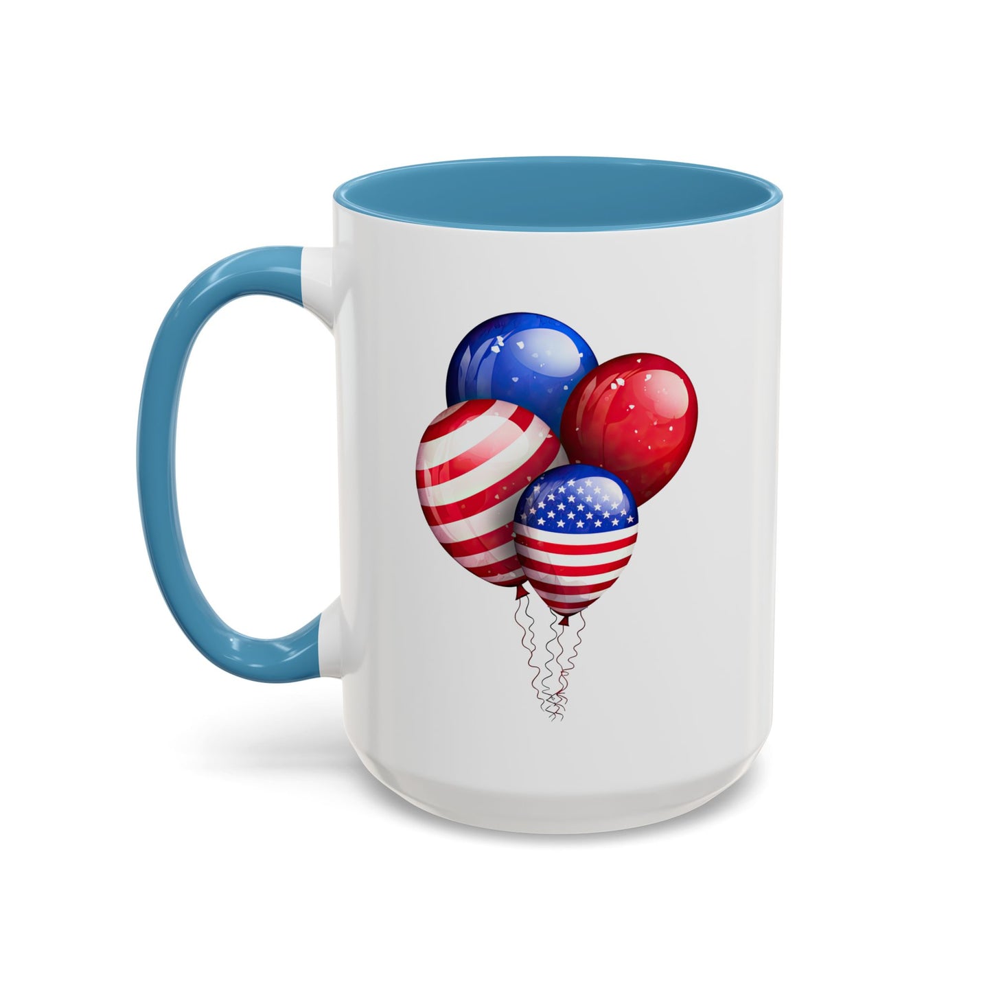 4th of July Mug - American Balloons