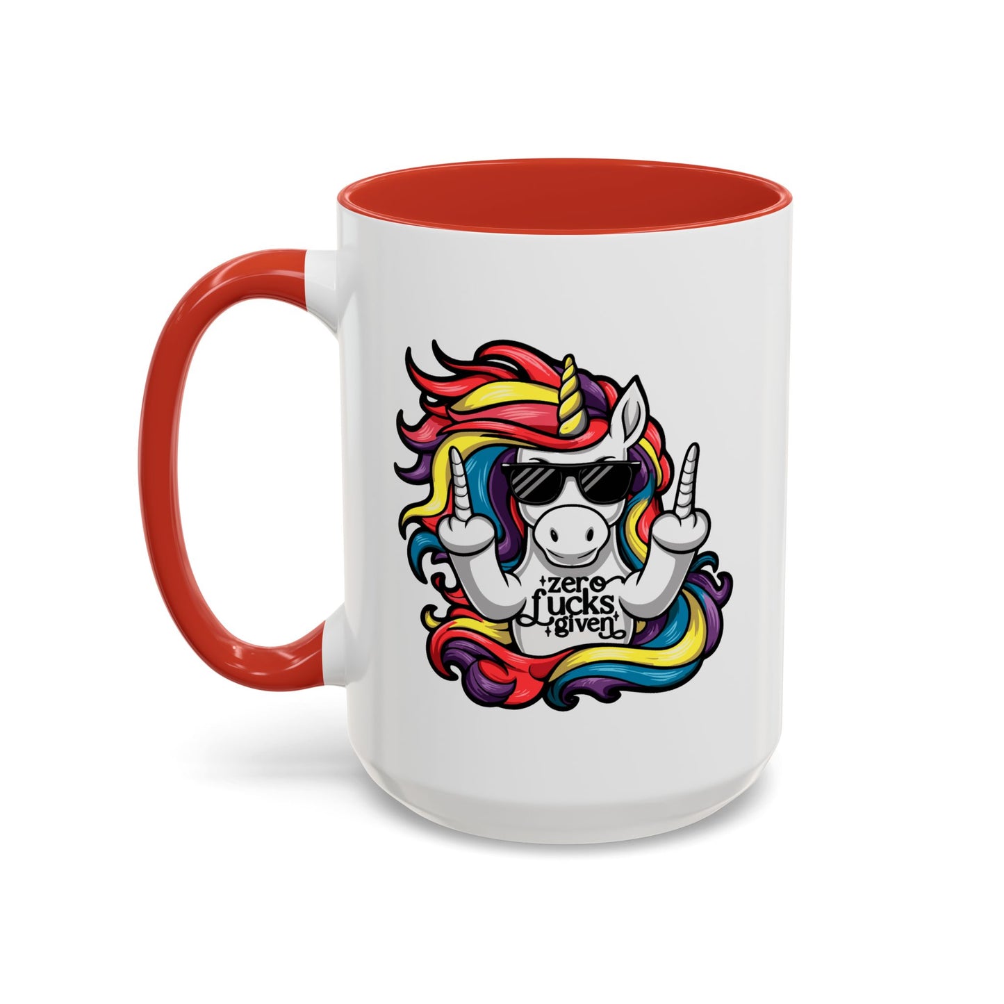 Adult Mug - Zero Fucks Given Unicorn