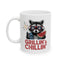 4th of July Mug - Grillin' & Chillin' Racoon