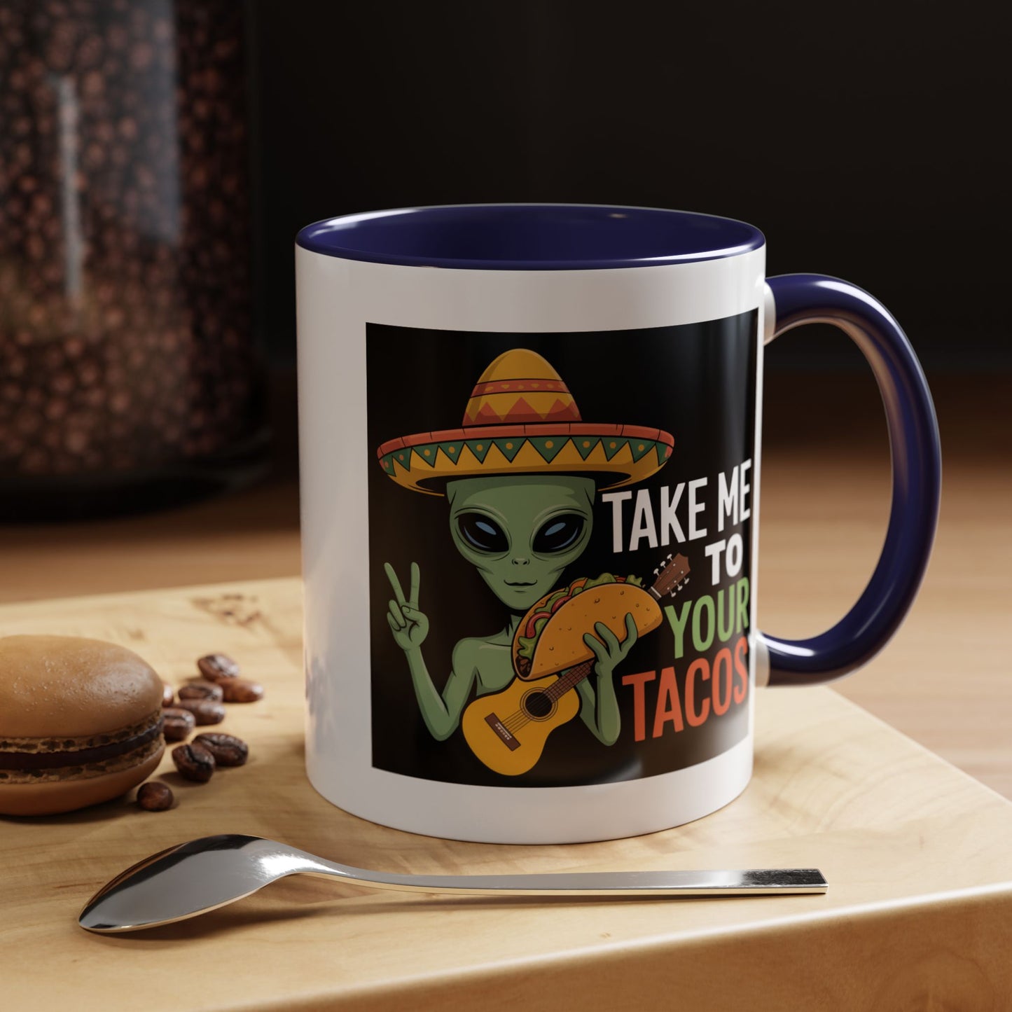 Alien Mug - Take Me To Your Tacos