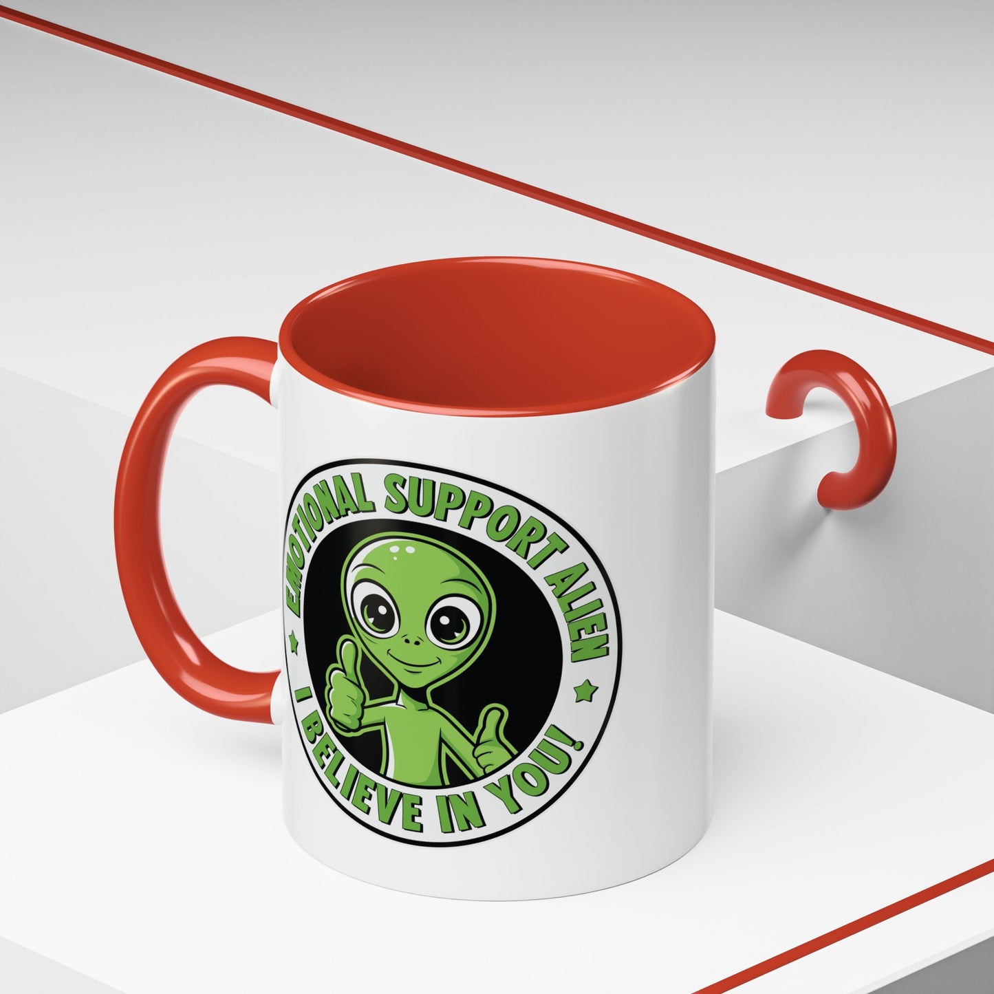 Alien Mug - Emotional Support Alien