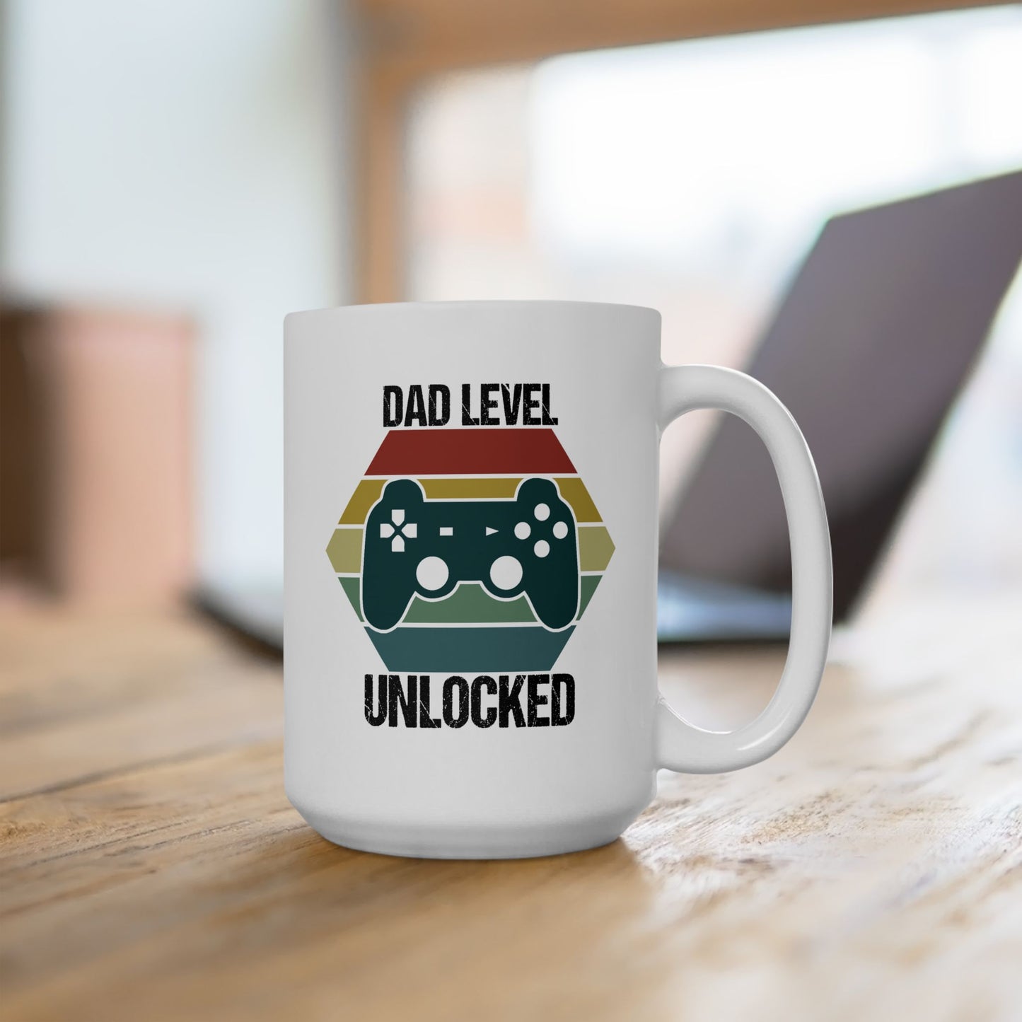 Father's Day Mug - Dad Level Unlocked