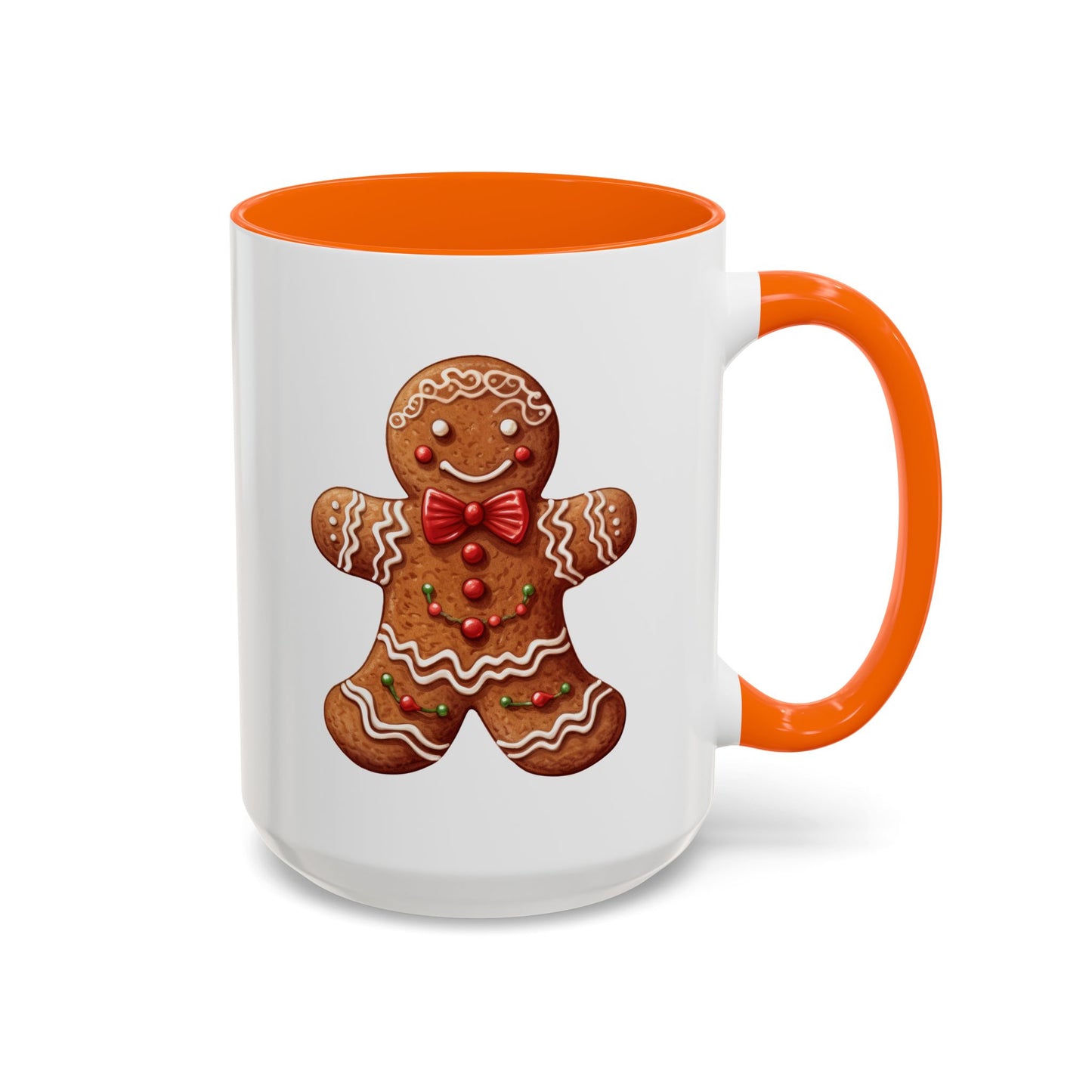 Christmas Mug - Decorative Gingerbread Man