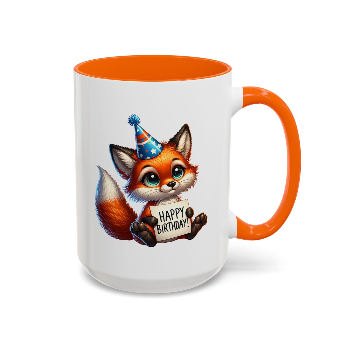 Birthday Mug - Fox Clipart