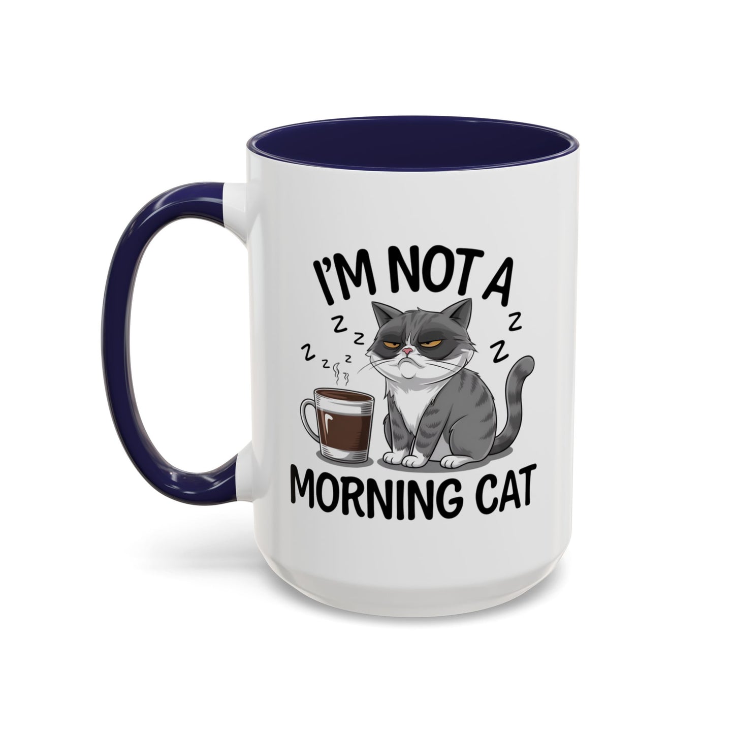 Animal Mug - I'm Not a Morning Cat