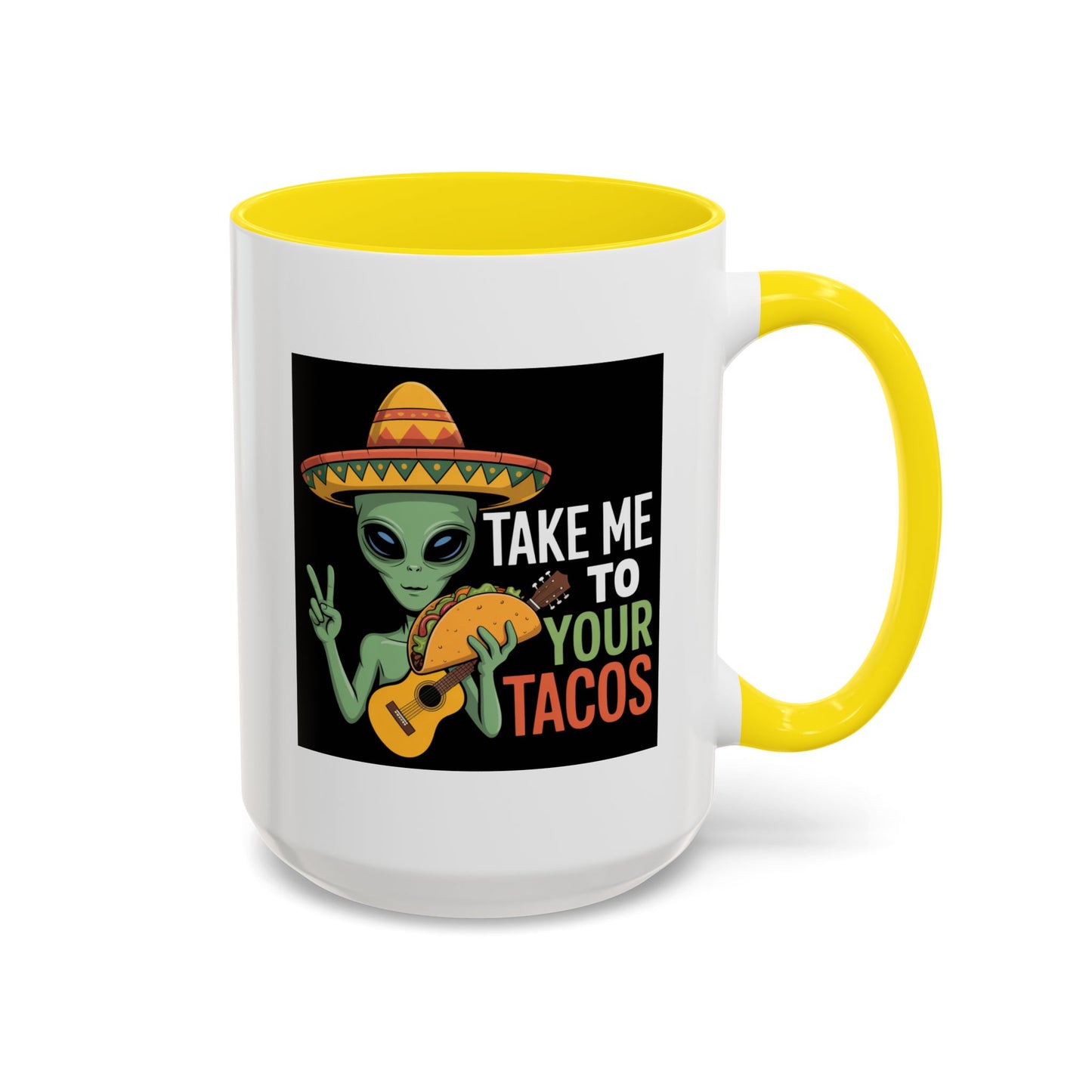 Alien Mug - Take Me To Your Tacos