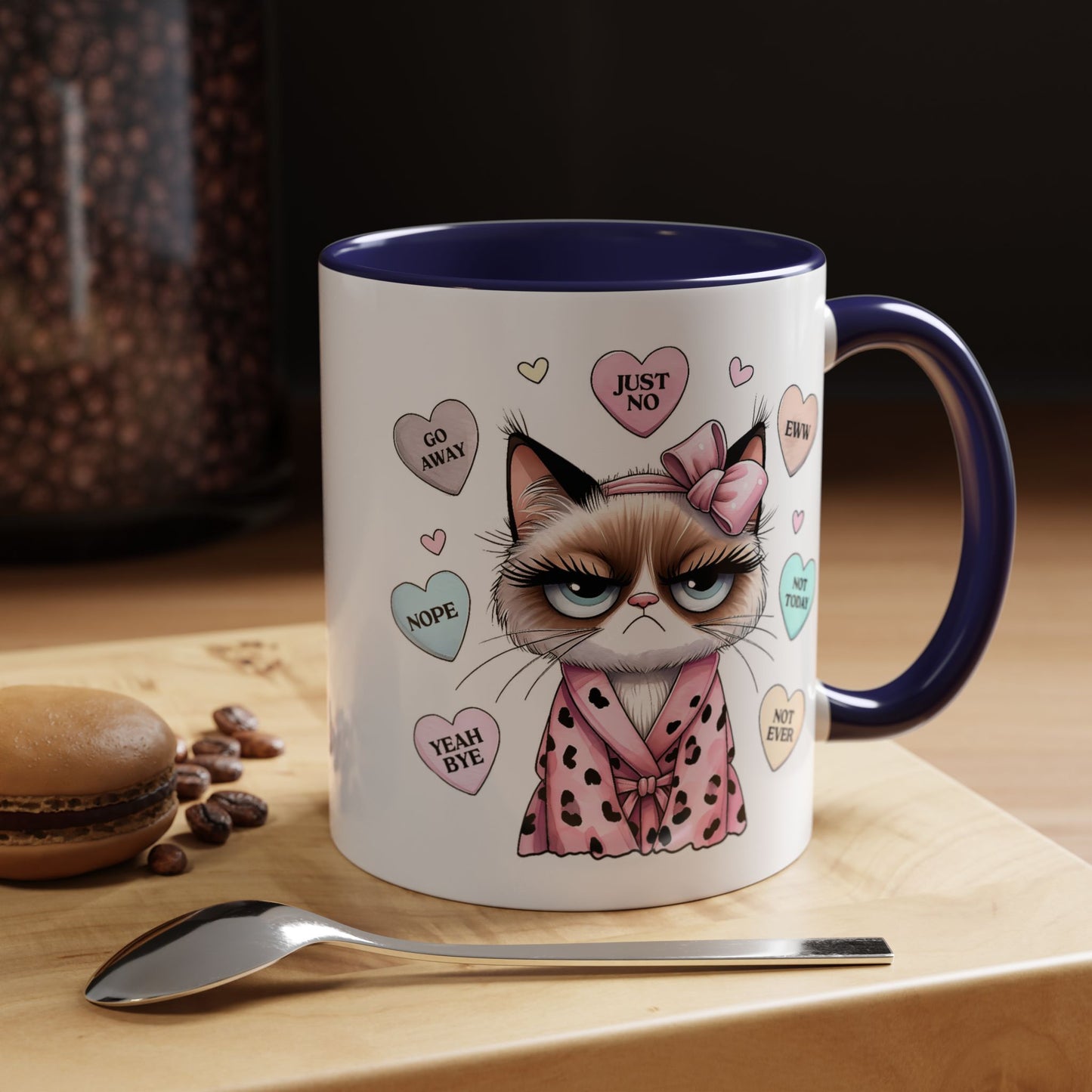 Animal Mug - Conversation Hearts