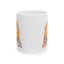 Wellness Mug - Think Happy Thoughts Rainbow Flowers