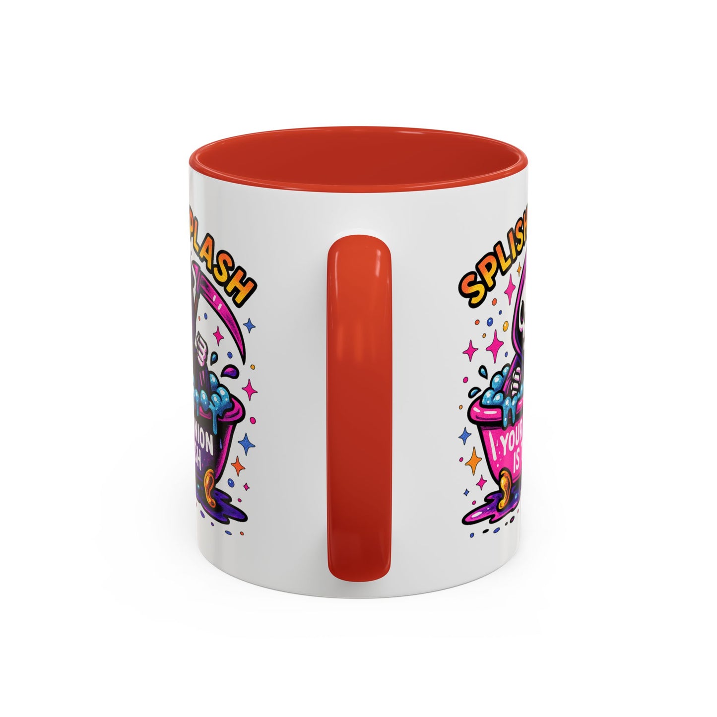 Humor Mug - Splish Splash Your Opinion is Trash