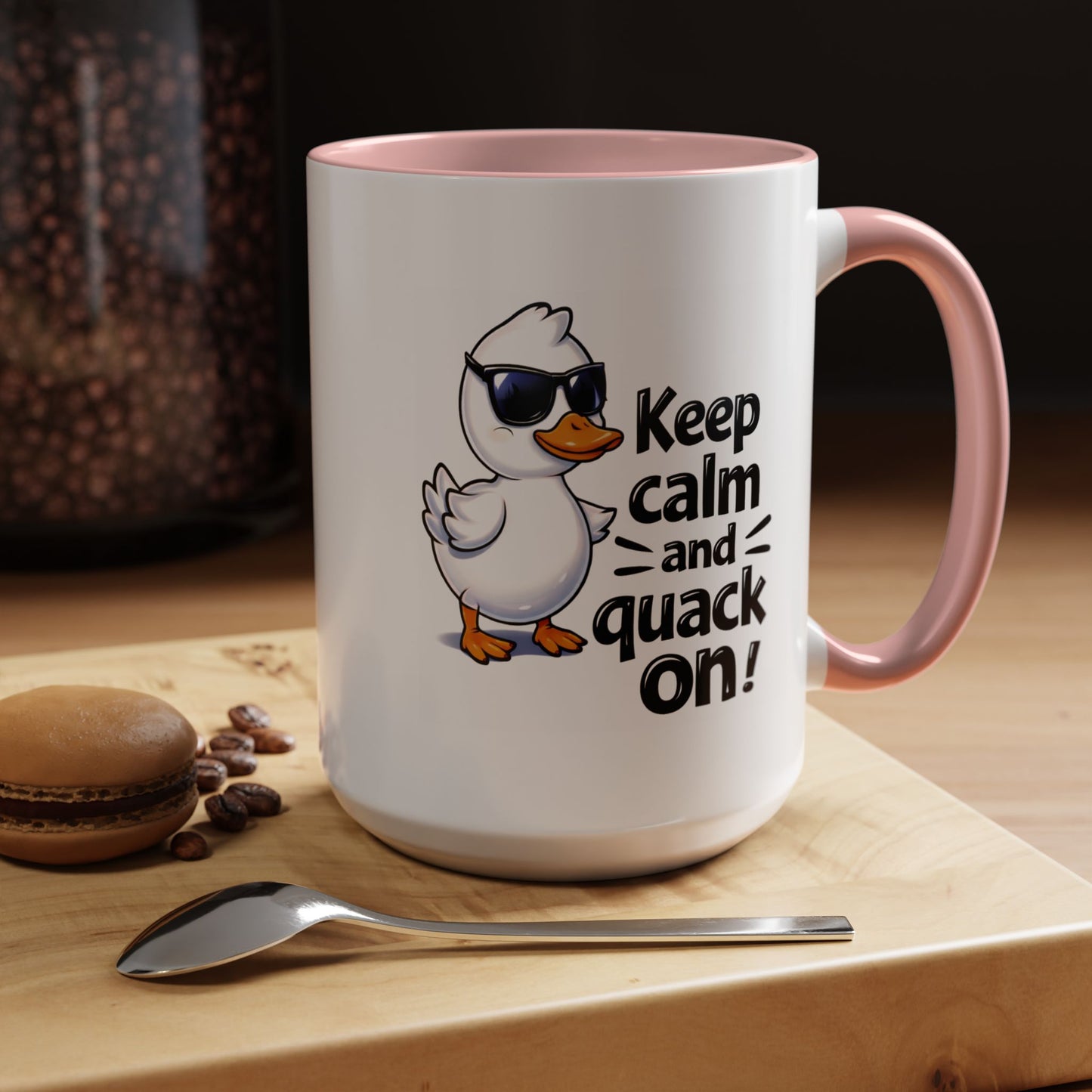 Wellness Mug - Keep Calm And Quack On