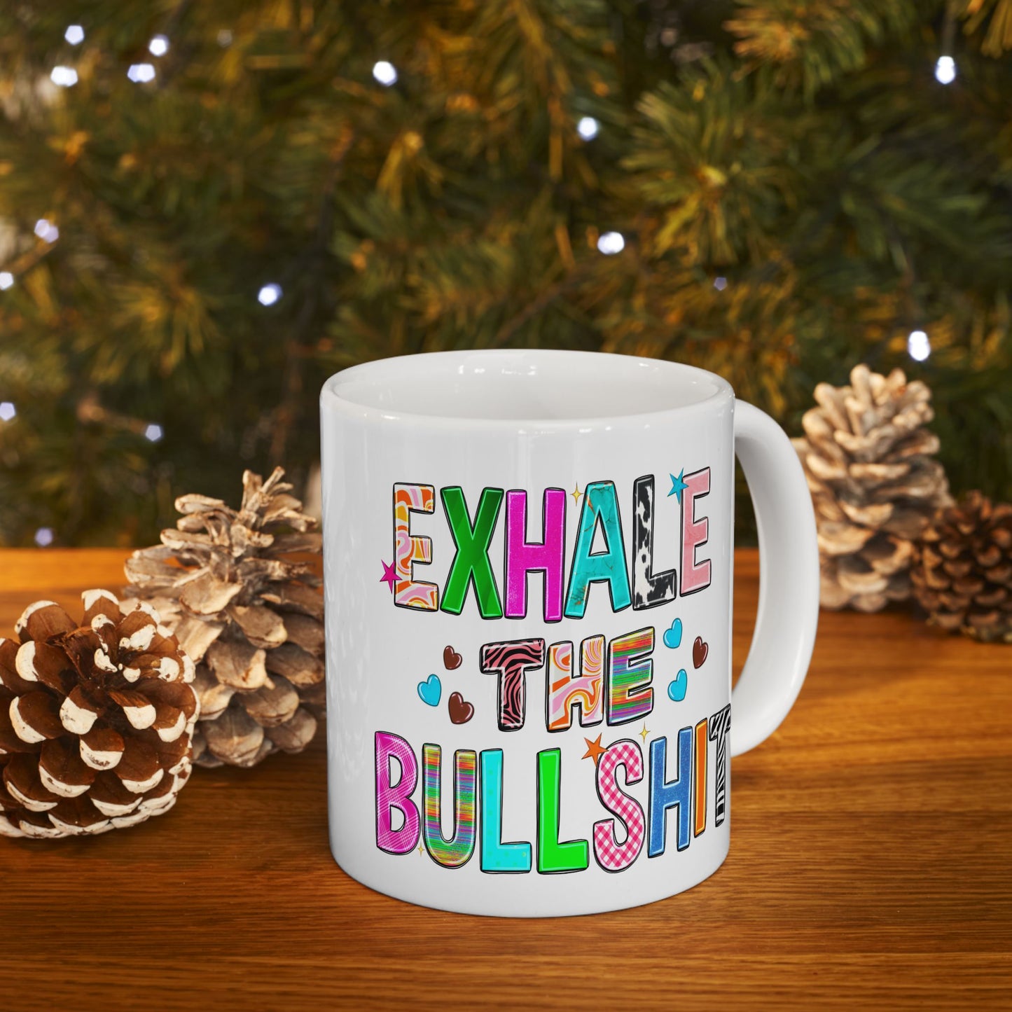 Adult Mug - Exhale The Bullshit