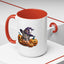 Halloween Mug - Witch Cat Hiding In Pumpkins
